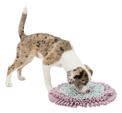 Trixie Junior Snuffelmat Zacht Roze / Mintgroen / Grijs 38X38 Cm - Image 7