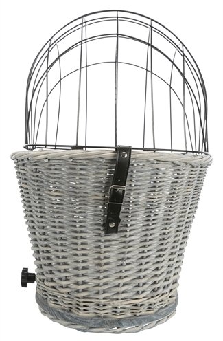Trixie Fietsmand Bagagedrager Met Rooster Grijs 55X35X49 Cm - Image 3