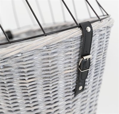 Trixie Fietsmand Bagagedrager Met Rooster Grijs 55X35X49 Cm - Image 4