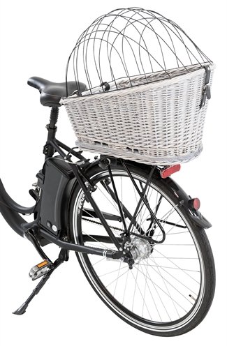 Trixie Fietsmand Bagagedrager Met Rooster Grijs 55X35X49 Cm - Image 7