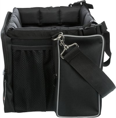 Trixie Fietsmand Voor Aan Stuur Nylon Zwart / Grijs 41X26X26 Cm - Image 4