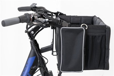 Trixie Fietsmand Voor Aan Stuur Nylon Zwart / Grijs 41X26X26 Cm - Image 8