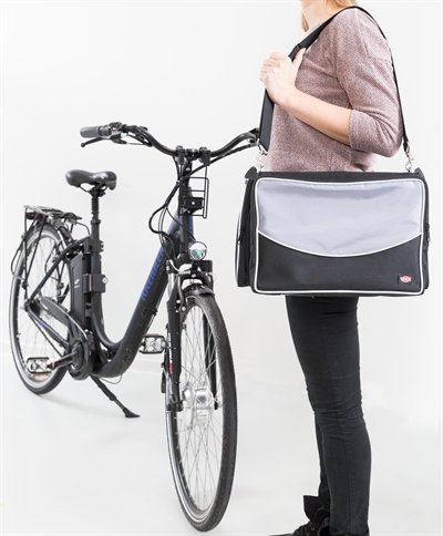 Trixie Fietsmand Voor Aan Stuur Nylon Zwart / Grijs 41X26X26 Cm - Image 9