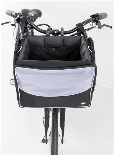 Trixie Fietsmand Voor Aan Stuur Nylon Zwart / Grijs 41X26X26 Cm - Image 10