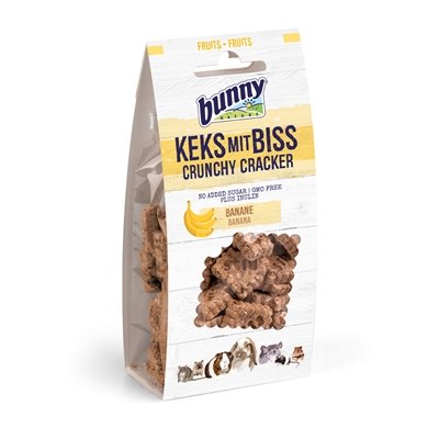 Bunny Nature Crunchy Cracker Banaan 50 Gr