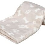 Trixie Hondendeken Kenny Fleece Bot / Pootjes Beige 75X50 Cm