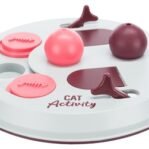 Trixie Cat Activity Flip Board Bes / Roze / Lichtgrijs 23X23 Cm