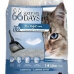 Merkloos 66 Days Cotton Light Kattenbakvulling 14 Ltr