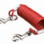Trixie Aanleglijn Met Spiraalkabel Rood 5 Mtr