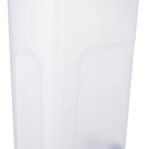 Trixie Voerton Luchtdicht Afsluitbaar Kunststof Transparant Wit / Wit 40 Ltr 26,5X44,5X61,5 Cm
