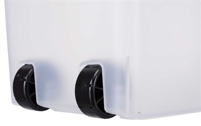 Trixie Voerton Luchtdicht Afsluitbaar Kunststof Transparant Wit / Wit 40 Ltr 26,5X44,5X61,5 Cm - Image 4