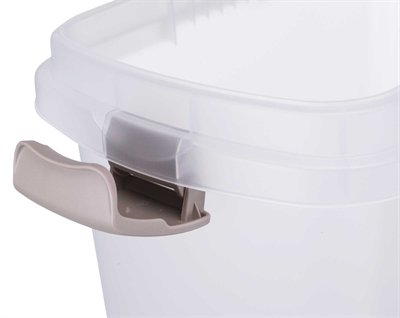 Trixie Voerton Luchtdicht Afsluitbaar Kunststof Transparant Wit / Wit 40 Ltr 26,5X44,5X61,5 Cm - Image 6