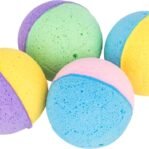 Trixie Set Softballen Softrubber Assorti 3,5X3,5X3,5 Cm 4 St