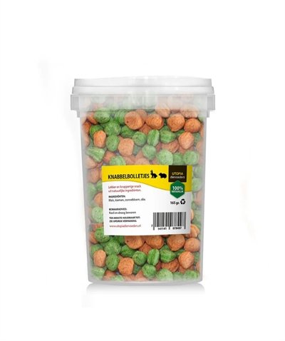 Utopia Knabbelbolletjes 165 Gr