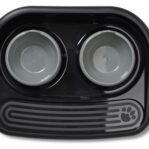 Savic Butler Voerstation Happy Planet Zwart 45X36X8 Cm
