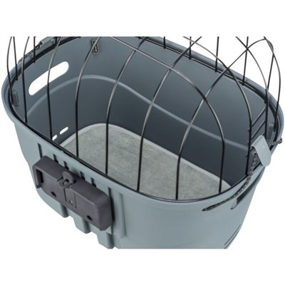 Trixie Stuur-Fietsmand Kunststof Grijs 42X30X39 Cm Tot 5 Kg - Image 9
