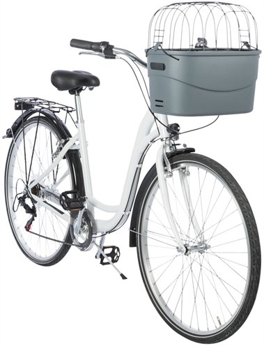 Trixie Stuur-Fietsmand Kunststof Grijs 42X30X39 Cm Tot 5 Kg - Image 10