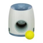Trixie Dog Activity Strategiespel Ball&Treat Lichtgrijs / Blauw 17X17X18 Cm