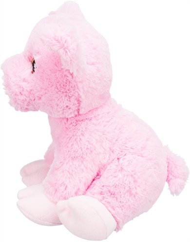 Trixie Be Eco Varkentje Edison Pluche Gerecycled Roze 24 Cm - Image 3