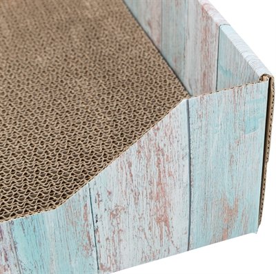 Trixie Krabmand Karton Catnip Turquoise 45X33X12 Cm - Image 4
