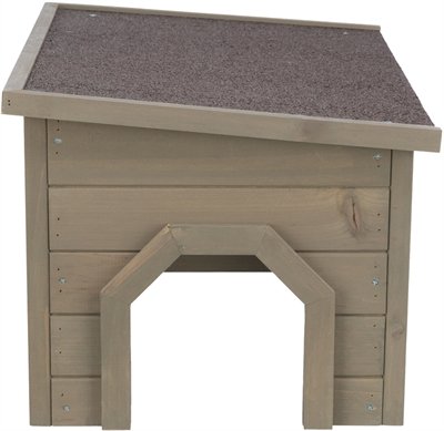 Trixie Natura Knaagdierhuis Asfalt Dak Grijsgroen 50X37X30 Cm - Image 3