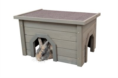 Trixie Natura Knaagdierhuis Asfalt Dak Grijsgroen 50X37X30 Cm - Image 6