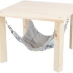 Trixie Schuilplaats Met Hangmat Sunny Assorti / Grijs 37X37X29 Cm