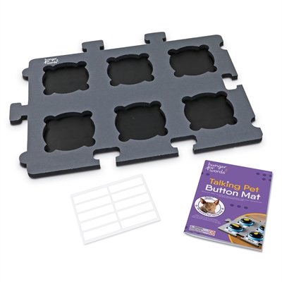 Hunger For Words Talking Pet Button Mat 47,X34,X2, Cm - Image 3