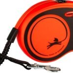 Flexi Rollijn Xtreme Tape Zwart / Oranje L 8 Mtr