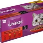 Whiskas Multipack Pouch Adult Classic Selectie Vlees In Saus 40X85 Gr