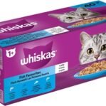 Whiskas Multipack Pouch Adult Vis Selectie In Gelei 40X85 Gr