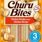 Inaba Churu Bites Cat Chicken Recipe Wraps 3X10 Gr