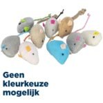 Trixie Kattenspeelgoed Muis Pluche Met Catnip 5 Cm