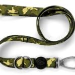Morso Hondenriem Verstelbaar Gerecycled Full Metal Dog Bruin 75-230X1,5 Cm 1-4 Kg
