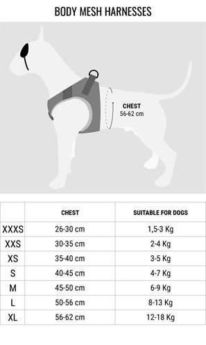 Morso Hondentuig Body Mesh Gerecycled Full Metal Dog Bruin 26-30 Cm - Image 2