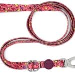 Morso Hondenriem Verstelbaar Gerecycled Pink Think Roze 75-230X1,5 Cm 1-4 Kg
