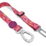 Morso Honden Autogordel Gerecycled Pink Think Roze 40-65X1,5 Cm Tot 4 Kg
