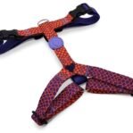 Morso Hondentuig H-Tuig Gerecycled Urban Lizard Rood 40-55X1,5 Cm