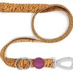 Morso Hondenriem Verstelbaar Gerecycled Jungle Drum Oranje 65-200X2,5 Cm 20-80 Kg