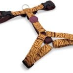Morso Hondentuig H-Tuig Gerecycled Jungle Drum Oranje 40-55X1,5 Cm