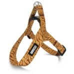 Morso Mini Hondentuig Verstelbaar Gerecycled Jungle Drum Oranje 24-32X1,5 Cm