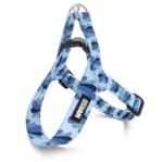 Morso Mini Hondentuig Verstelbaar Gerecycled Splash Blauw 24-32X1,5 Cm