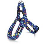 Morso Mini Hondentuig Verstelbaar Gerecycled Color Invaders Paars 24-32X1,5 Cm