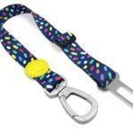 Morso Honden Autogordel Gerecycled Color Invaders Paars 40-65X1,5 Cm Tot 4 Kg