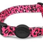 Morso Halsband Hond Gerecycled Bubble Leo Roze 43-70X2,5 Cm
