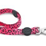 Morso Hondenriem Gerecycled Bubble Leo Roze 120X1,5 Cm 6-20 Kg