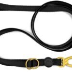 Morso Hondenriem Verstelbaar Gerecycled Gold Caviar Goud 65-200X2,5 Cm 20-80 Kg