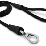 Morso Hondenriem Soft Rope Gerecycled Black Zwart 120X1 Cm