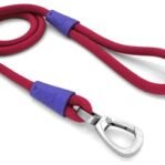 Morso Hondenriem Regular Rope Gerecycled Red Velvet Rood 120X1 Cm
