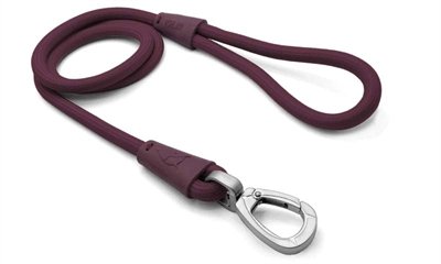 Morso Hondenriem Soft Rope Gerecycled Plum Paars 120X1 Cm